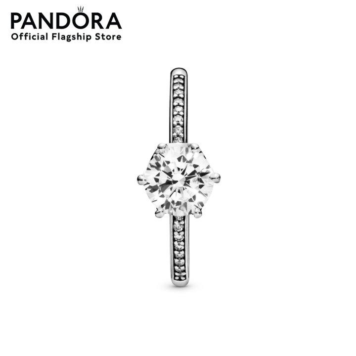 pandora-clear-sparkling-crown-ring-แหวน-แหวนมงกุฎ-แหวนเงิน-แหวนแพนดอร่า-แพนดอร่า