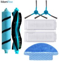 2023 NEW For Cecotec Conga 3490 Spare Parts Vacuum Cleaner Accessories Replacement Kit Central Side Brush Mop Cloth Rags HEPA Filter