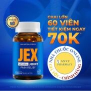 Combo 2 Hộp Jex 60 viên tặng kèm 1 hộp 15 viên hỗ trợ xương khớp