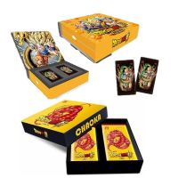 Dragon Ball Collection Cards Anime Cartoon Figures Son Goku Saiyan Vegeta Tcg Table Game Card Boys Toys Children Gift