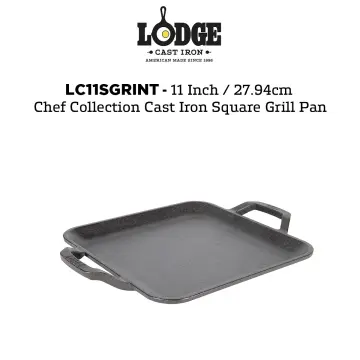 Lodge Chef Collection Square Griddle, 11