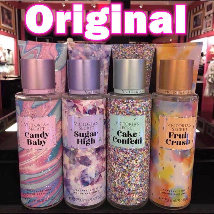 【100 Original】250ml Victoria Secret Perfume For Woman Original Long Lasting Scent 24 Hours