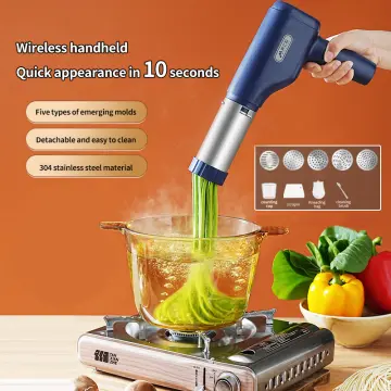Stainless Steel Noodle Maker Handheld Household Electric Small