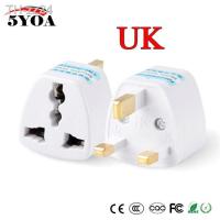 Universal Travel Power Plug Adapter EU EURO AU US to UK Adaptor Converter 3 Pin AC Power Plug Adaptor Connector