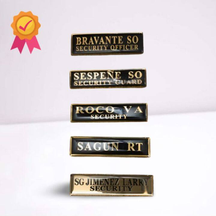 Personalized/Customized | Name Plate Badge | Name Pins ( MAGNETIC ...