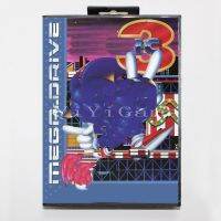 【jw】♣卐  Elevata Prestazione 16 Bit Game Card for Mega Drive So3 Cover With Retail