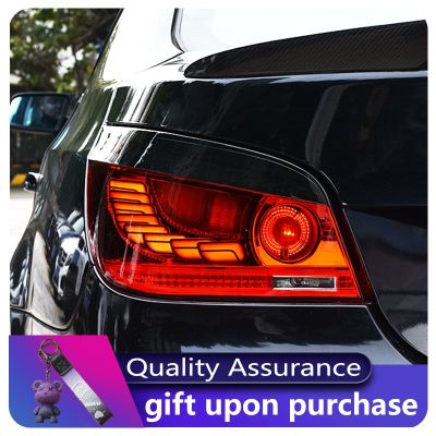 ∏✥㍿ New Style FOR BMW E60 Tail Lights 2003-2010 525i LED Tail Light 523i Tail Lamp DRL Signal Brake Reverse auto Accessories