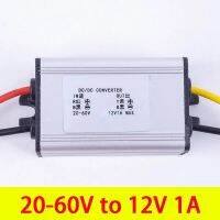 ตัวแปลง DC 12 V แบบสเต็ปดางแปลงกระแสตรงกระแสตรงกระแสตรง20-60V เป็น12 V ตัวปรับแรงดัน3ADC ใน1A 2A แหล่งจ่ายไฟกระแสตรงสำหรับไฟฟ้าในรถยนต์