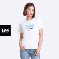 LEE เสื้อยืดแขนสั้นผู้หญิง ทรง REGULAR รุ่น LE F123WTSSN10