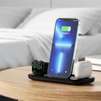 【Aishang electronic】「Aishang electronic」31ที่ชาร์จ For76 5 4 3การชาร์จแบบพับได้สำหรับ iPhone AirpodsCharging Station Holder Stand Docking