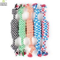 1 Pcs 27CM Dog Toys Funny Cotton Rope Toys For Small Puppy Dogs Pet Chew Toys Pet Supplies Random Colors Toys