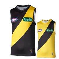 AFL Jersey 2023 Richmond Tigers Guernseys Singlet Sports Vest omg sportswear thairun เสื้อเบสบอลแขนสั้น เสื้อบอล เสื้อกีฬาผู้ชาย เสื้อบอล90s