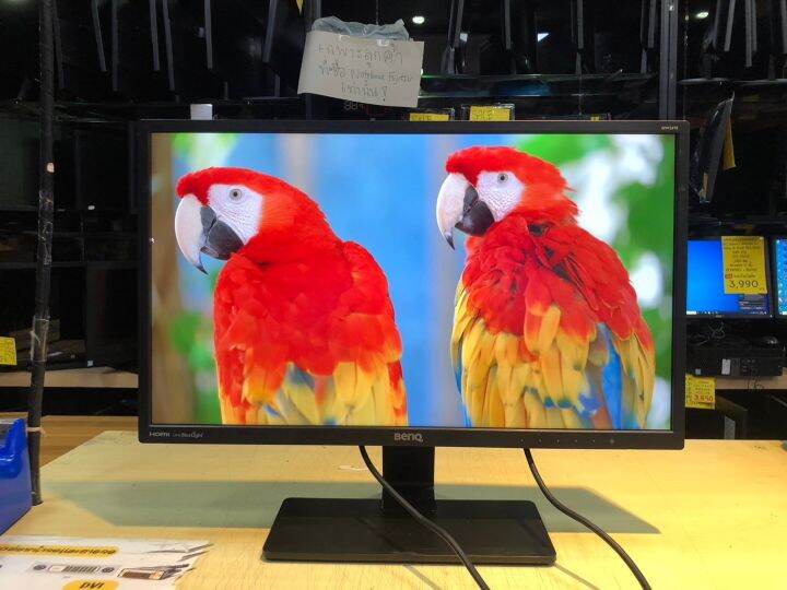 LED 24" BENQ รุ่น GW2470-T ช่องเสียบ HDMI + VGA + DVI | Lazada.co.th