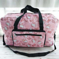 Sanrio hello handbag foldable luggage bag waterproof My Melody cartoon large travel storage bag messenger shoulder bag