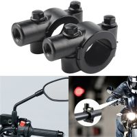 Mount Brackets Clamps Mirror Mount Clamp Rear View Mirror Holder Motorcycle Bike Handlebar Mirror Adaptor Holder 1pc 8mm 10mm Mirrors