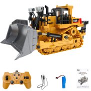 Ubest 1 24 9CH RC Bulldozer With Light Electric Engineering Truck Heavy
