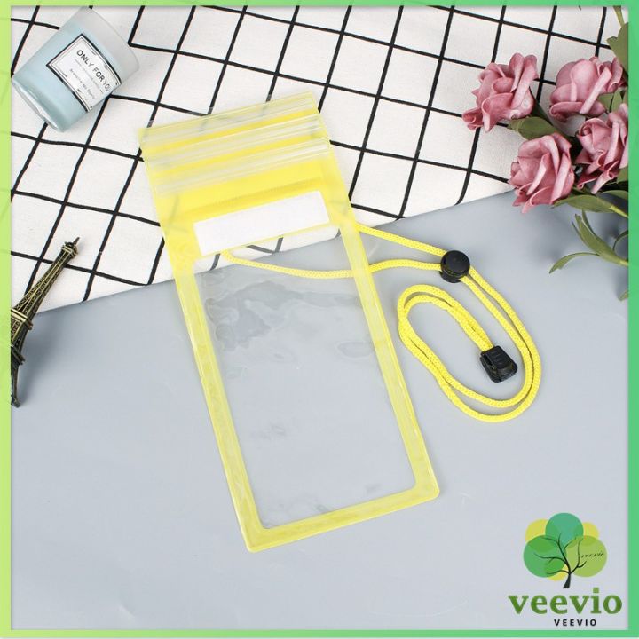 veevio-กระเป๋ากันน้ำมือถือ-กระเป๋ากันน้ำ-ถุงกันน้ำ-waterproof-cell-phone-case-มีสินค้าพร้อมส่ง