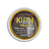 คลีนชูส์ มิร์เรอร์ ชายน์ ขี้ผึ้งขัดรองเท้า สีใส | Kleen Shoes Mirror Shine blended with mink oil Neutral 60mL