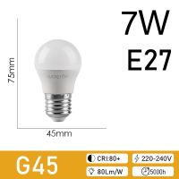 หลอดไฟประหยัดพลังงาน LED B22 E27 E14 AC220V 3W-24W 3000K 4000K 6000K พร้อม Ce Rohs สำหรับ Hiasan Interior สำนักงานบ้าน