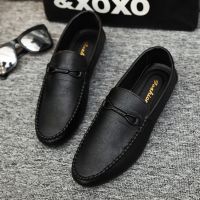 Asdsadsaaff Wnfsy-Sapatos De Couro Respirável Masculino Sapatos Rasos Rasos Casento Dirigindo