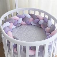 1M Baby Bumper Bed id Knot Pillow Cushion Bumper Infant Crib Protector Cot Bumper Room Decor Cradle Pillow Cushion Bedding