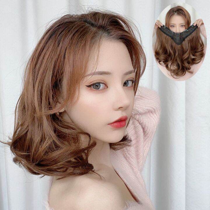 GUORE Seamless Female Long Hair Hairpiece Korean Clip In Hair