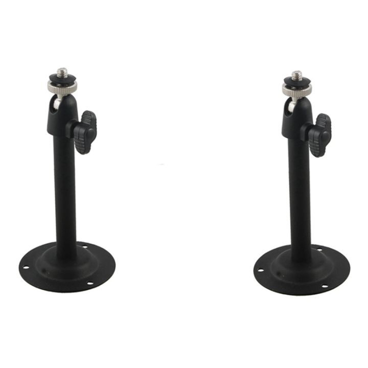 Black metal ceiling mount for CCTV surveillance camera CCD wall 13.4 * 6cm