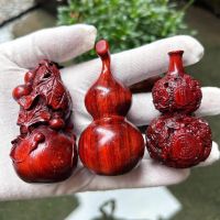 ๑☫ Rosewood ferro gourd collectables - autograph a car accessories cedar in hand carving craft ideas may play the hand