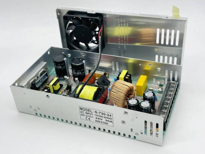 power-supply-24-โวลท์-30-แอมป์-สวิทชิ่ง-24-โวลท์-30-แอมป์