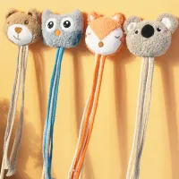 Plush Cat Toy Cat Stick Cat Teeth Grinding Bite Resistant Wood Polygonum Doll Self Hi Relief Cat Supplies Toys