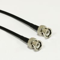 BNC male to BNC male pigtail cable adapter RG58 15cm/50cm/100cm