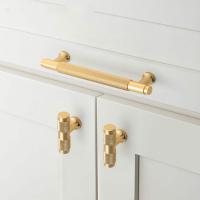 Simple European cabinet custom handle Simple modern drawer wardrobe door handle furniture hardware accessories