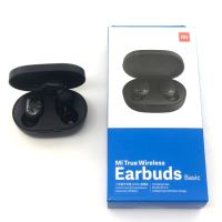 ทุกรุ่น Xiaomi Redmi Airdots Tws เบสหูฟังบลูทูธสเตอริโอ Bt 5.0 Eeadphones พร้อมไมโครโฟนหูฟังแบบแฮนด์ฟรีควบคุม Ai