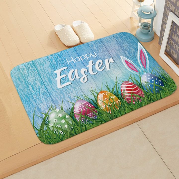 anti-slip-easter-thanksgiving-rabbit-egg-printed-entrance-doormat-soft-carpet-for-living-room-bedroom-balcony-area-rug