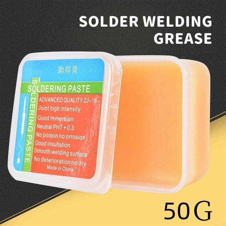 Toolstar 50g Soldering Flux Paste Solder Welding Rosin Grease Cream for