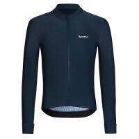 RCT คุณภาพสูงฤดูร้อนแขนยาวเสื้อขี่จักรยาน Navy Blue cycling TOP mallot España Mens cycling clothing