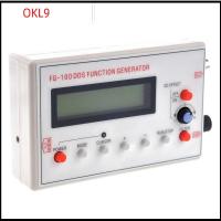 OKL9 FG-100 เครื่องกำเนิดฟังก์ชันดีดีเอส 1เฮิรตซ์-500กิโลเฮิร์ตซ์ จอ LCD แสดงผล เครื่องมือตรวจจับสัญญาณ อุปกรณ์เสริมเสริม รูปคลื่น เครื่องกำเนิดสัญญาณ เครื่องทำเอง