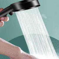 Bathroom Shower Head High Pressure Water Saving Shower Mixer One-Key Stop Water Massage Shower Water Faucet Bathroom Accessories Toilet Covers
