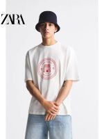 ¤❖ ZARA new summer mens hotel printed T-shirt 0679426 251