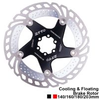 Bicycle Disc Brake Cooling Floating Rotor Stainless Steel 140160180203mm 6 bolts Rotor For MTB Mountain Road Bike RT99 RT86