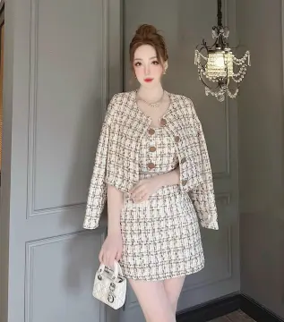 Bộ váy dạ tweed đẹp sang cao cấp 2050k httpLienFashionvn HỆ THỐNG   lien fashion