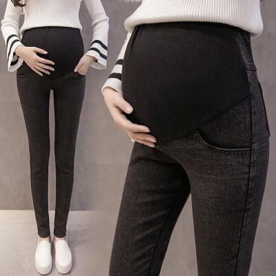 กางเกงยีนส์กางเกงคนท้องสำหรับหญิงตั้งครรภ์,กางเกงยีนส์ไซส์พลัสไซส์กางเกงยีนส์คุณแม่ใหม่