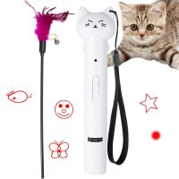 ♝ 4 In 1 Lasers Pointer Cat Pet Child Toys USB Rechargeable UV Torch Flashlight Mini Pet Training Dog Cat Pointer Teasing Pen