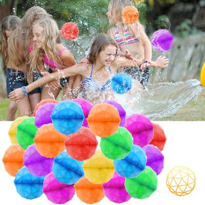 hot【DT】▫♟  Reusable balloon Outdoor Games Beach Refillable Fill Silicone for Kids