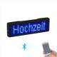 Bluetooth LED Name Badge Rechargeable Light Sign DIY Programmable Scrolling Message Board Display LED