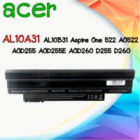 Battery Notebook AL10A31 AL10B31 for ACER Aspire One 522 AO522 AOD255 AOD255E AOD260 D255 D260 6Cells ตูดนูน รับประกัน 6 เดือน