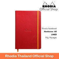 Rhodiarama : Notebook Hardcover - A5 Poppy (7531)Lined สมุดจดบันทึกจากฝรั่งเศส นำเข้าโดย Rhodia Thailand