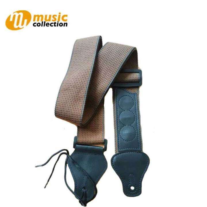 สายสะพายกีตาร์-music-collection-brown-guitar-strap