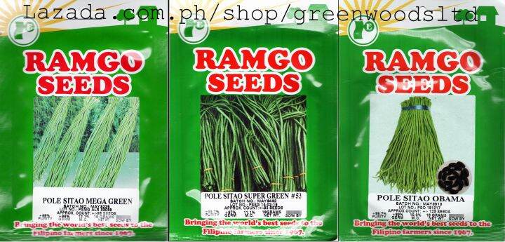 Ramgo Rpd Seeds Pole Sitao Original Packaging Lazada Ph