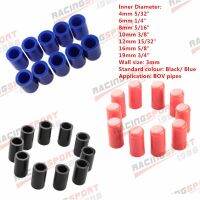 10PC 4mm/6mm/8mm /10mm12mm16mm/19mm Silicone Blanking Cap Intake Vacuum Hose End Bung Black/Blue/Red Valves